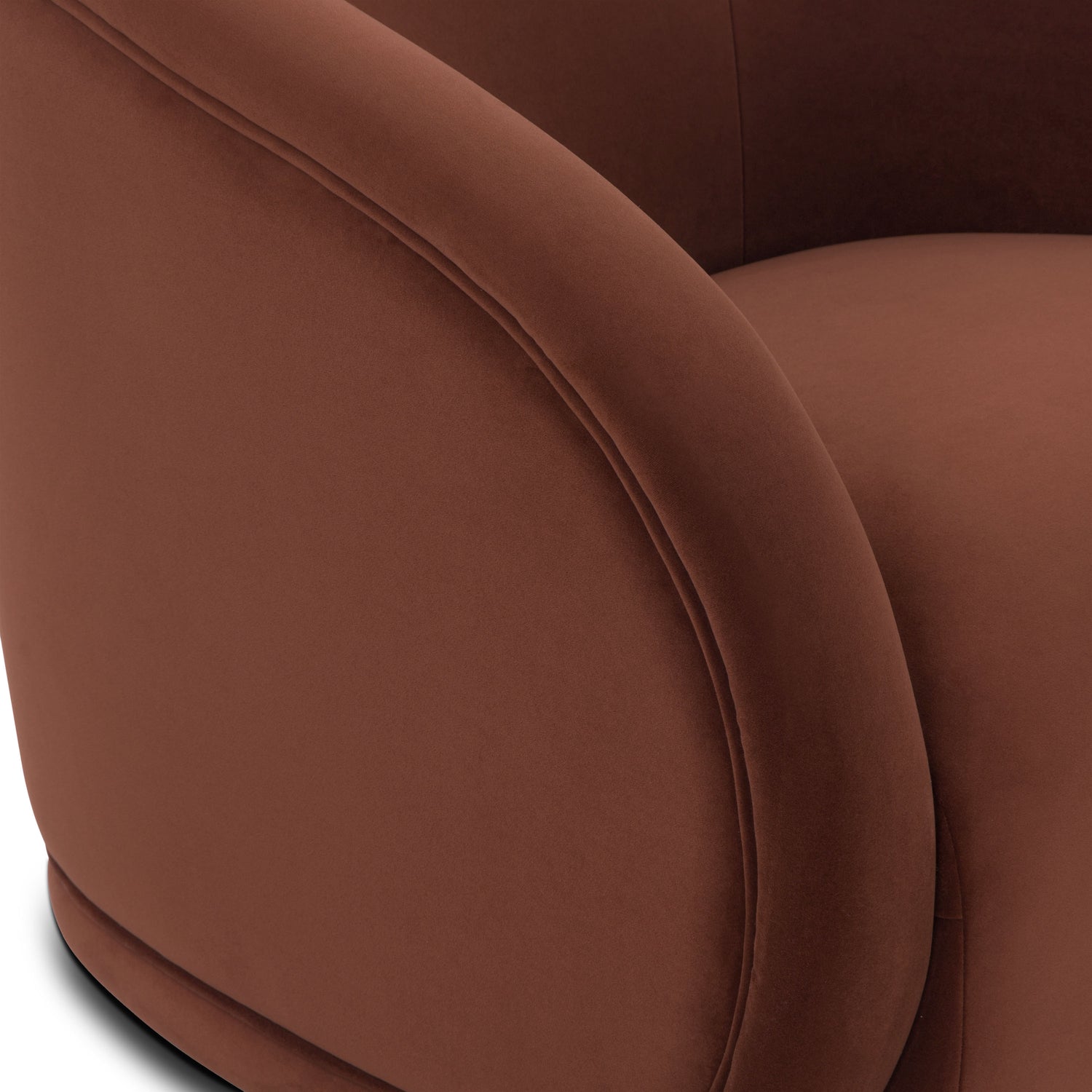 Telse Swivel Chair | Shadow Rust 
