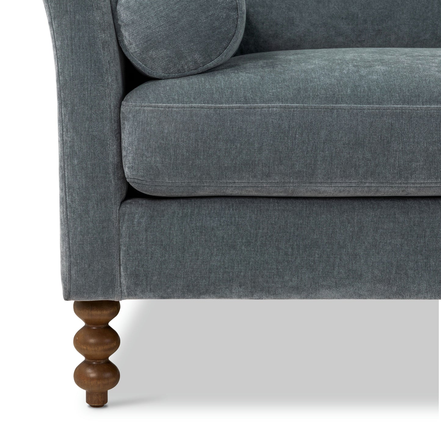 Belmont 90" Sofa | Lume Blue