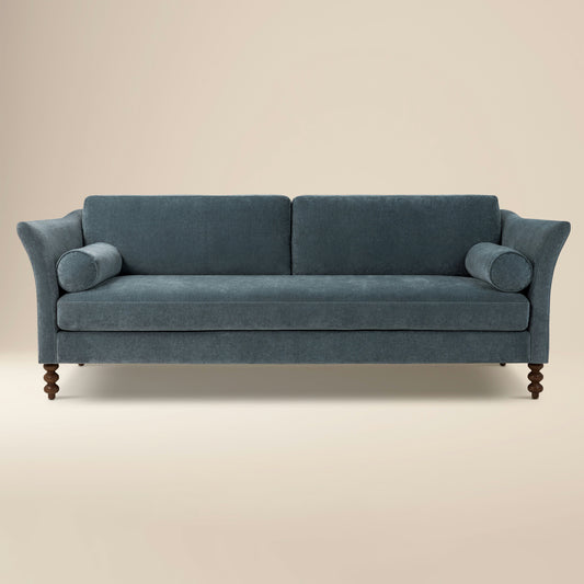 Belmont 90" Sofa | Lume Blue
