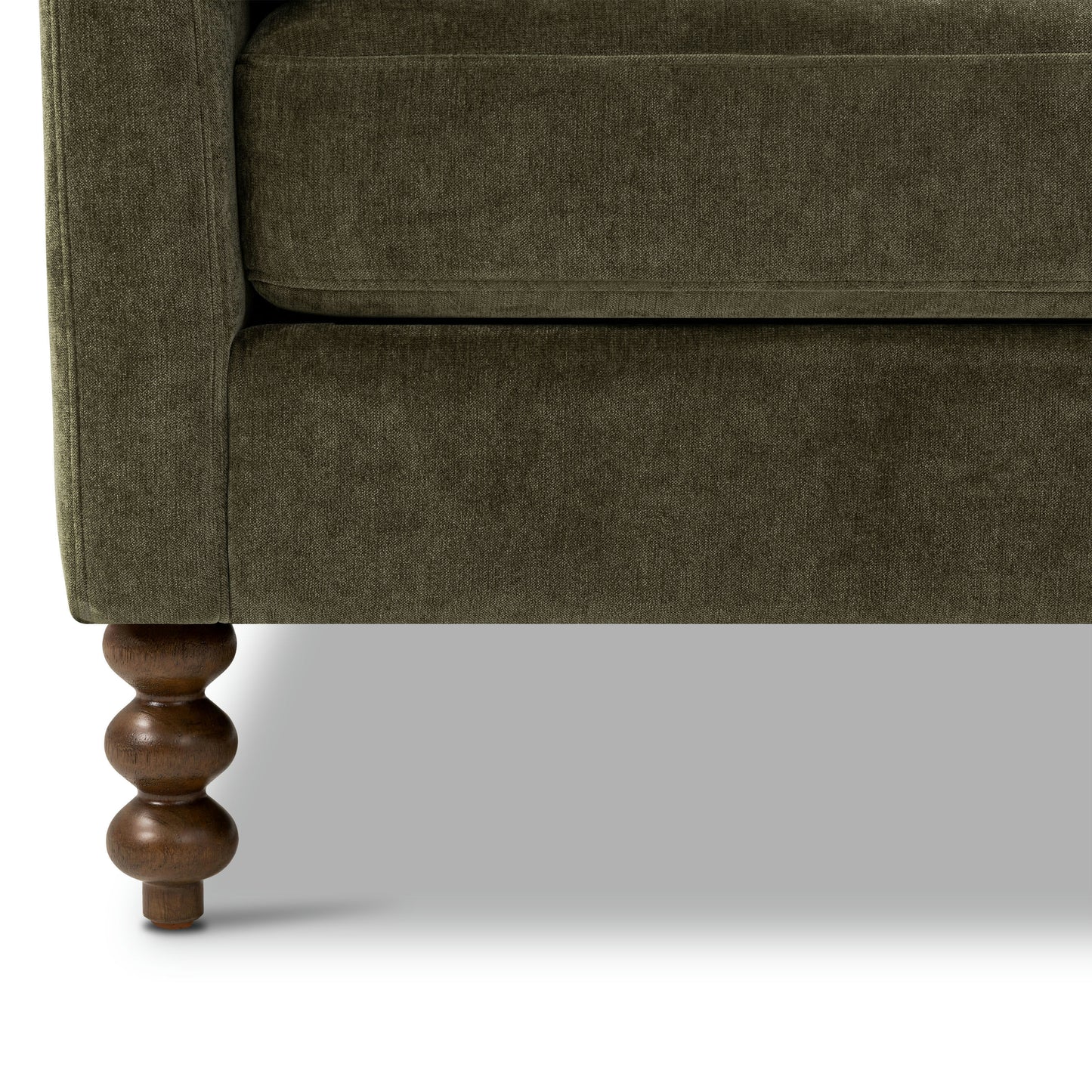 Belmont 90" Sofa | Lume Green