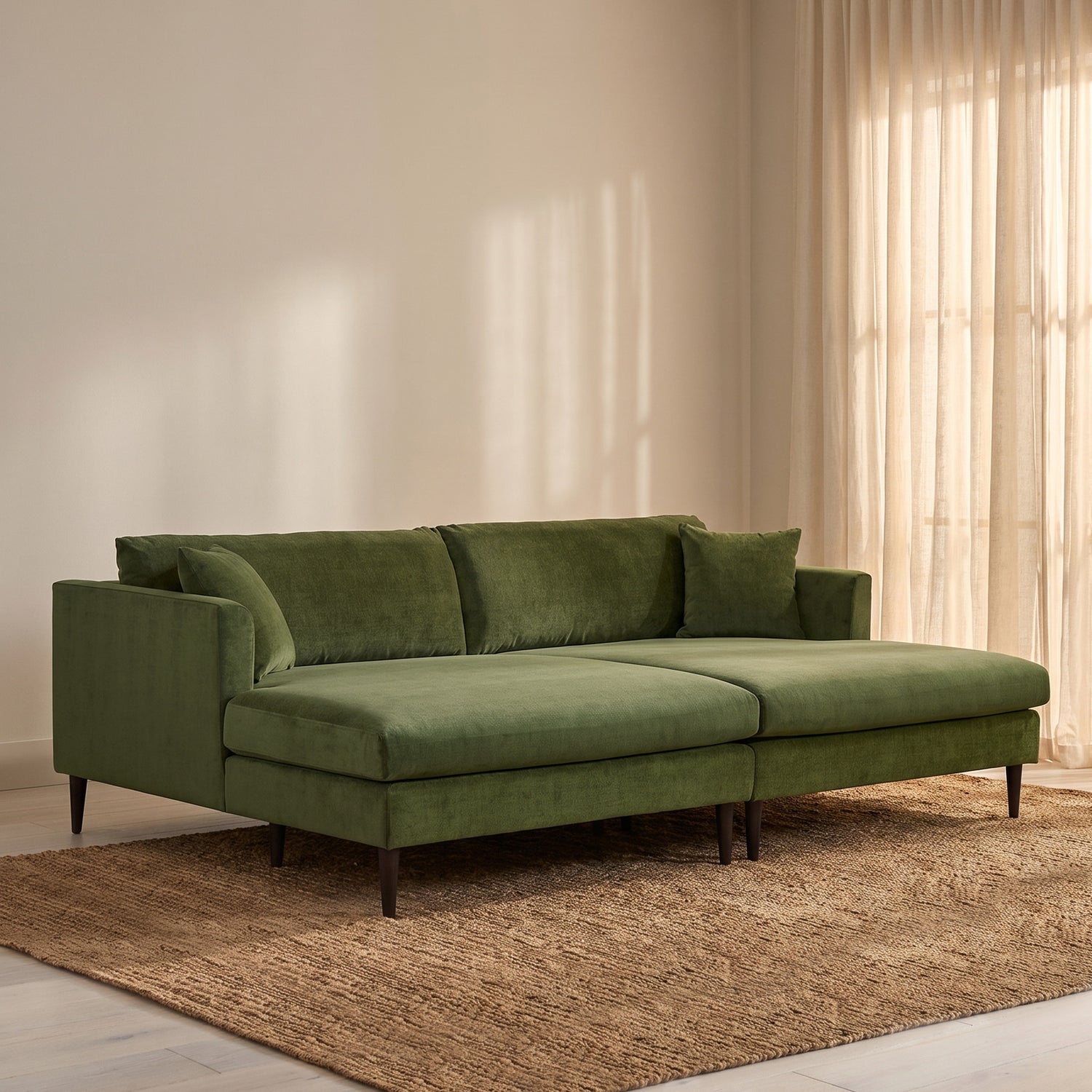 Lucerne Double Chaise Sectional (96