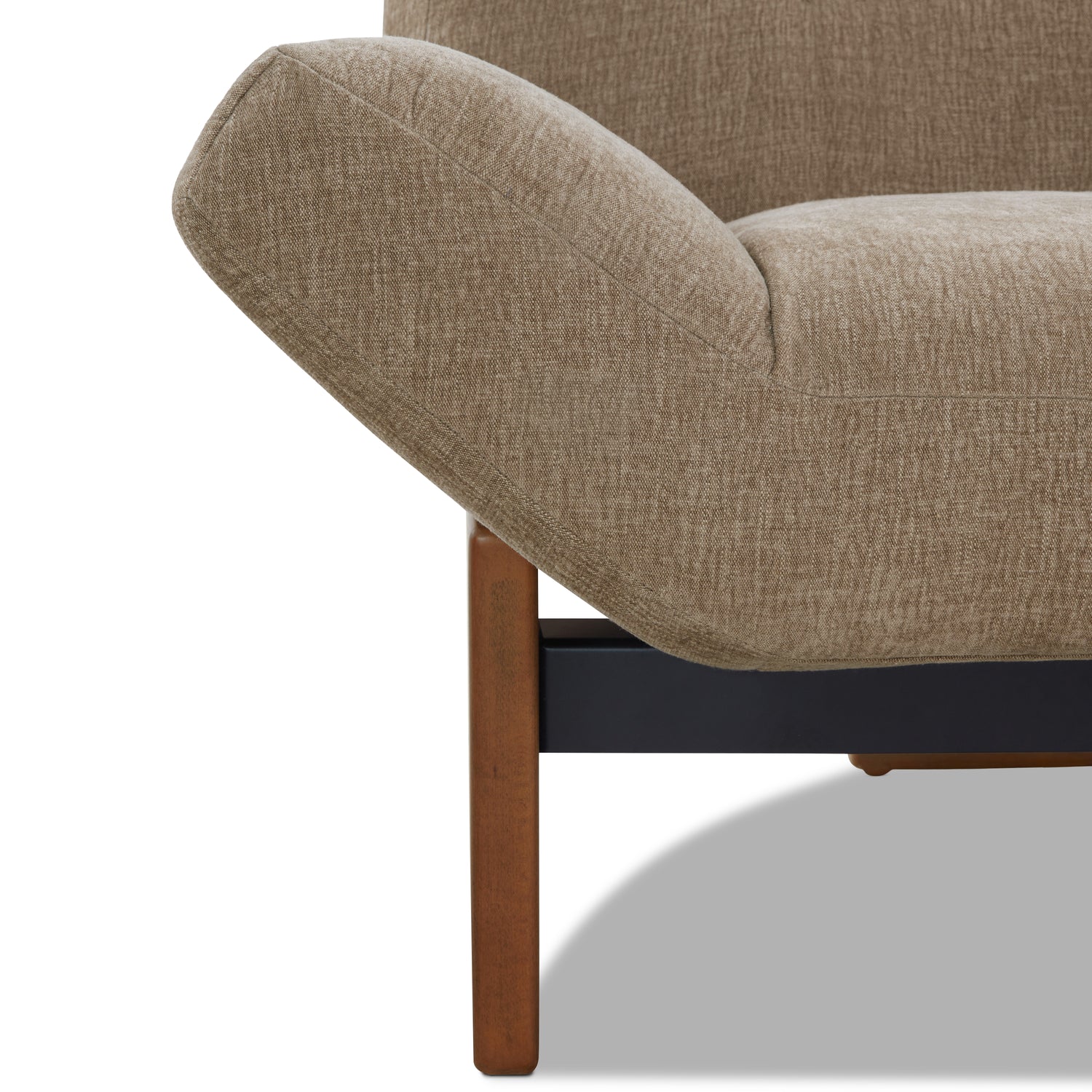 Arvo Lounge Chair | Linen Brown 