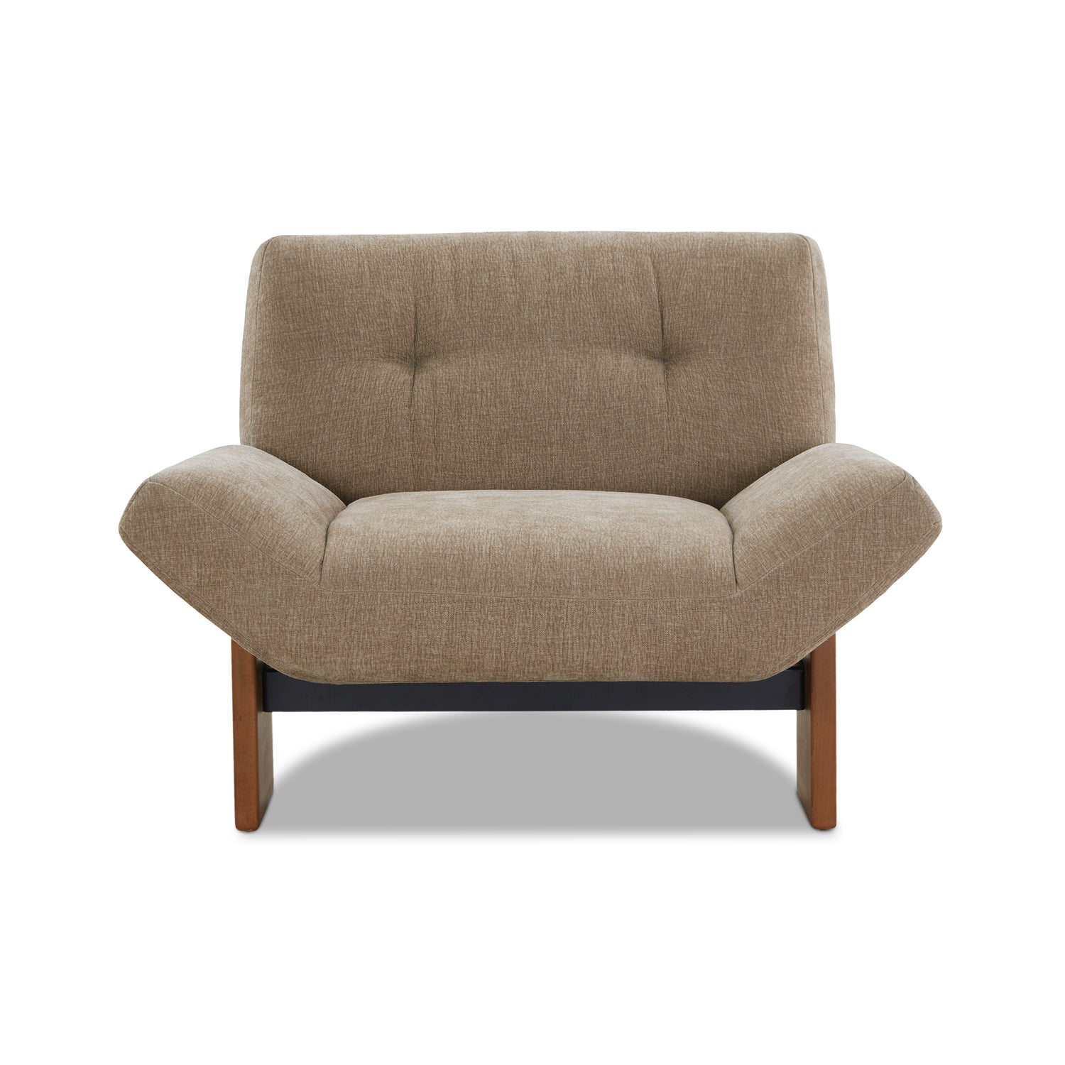 Arvo Lounge Chair | Linen Brown 