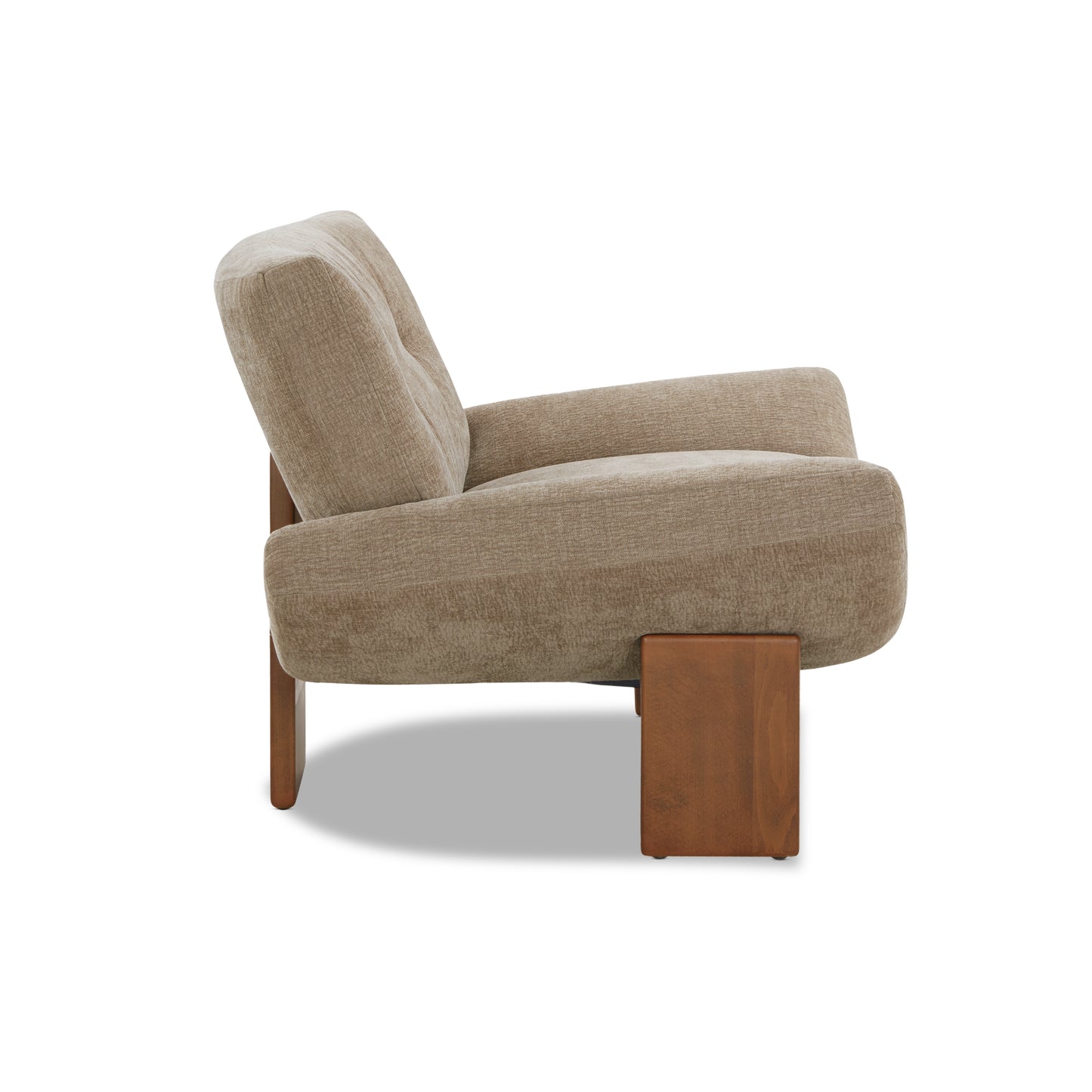 Arvo Lounge Chair | Linen Brown