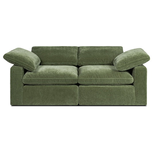 2-Seat Aspen Modular Sofa | Sagano Green