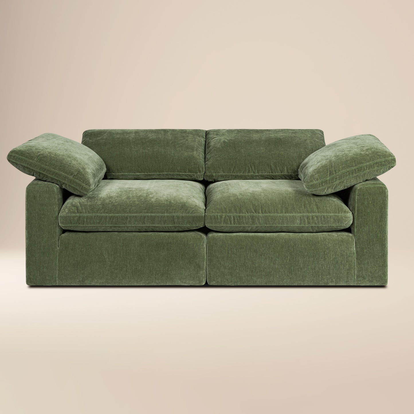 2-Seat Aspen Modular Sofa | Sagano Green