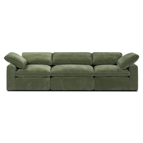 3-Seat Aspen Modular Sofa | Sagano Green