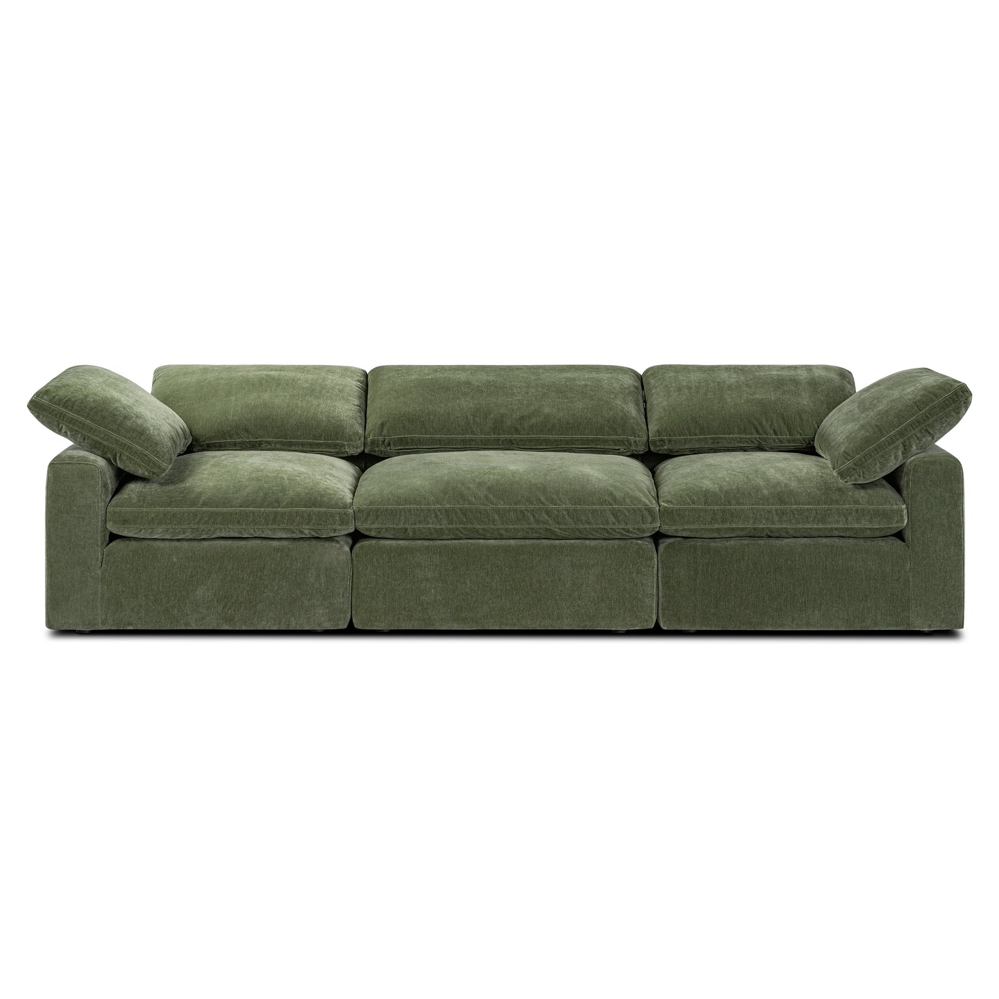 3-Seat Aspen Modular Sofa | Sagano Green