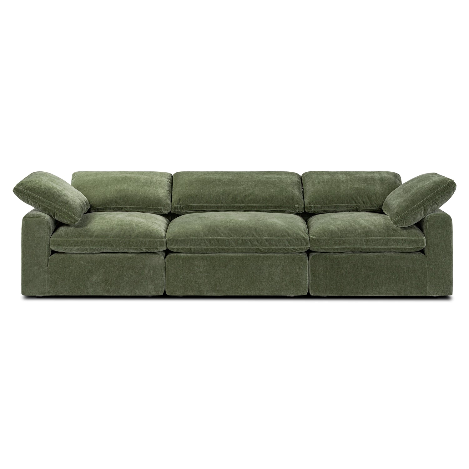 3-Seat Aspen Modular Sofa | Sagano Green 