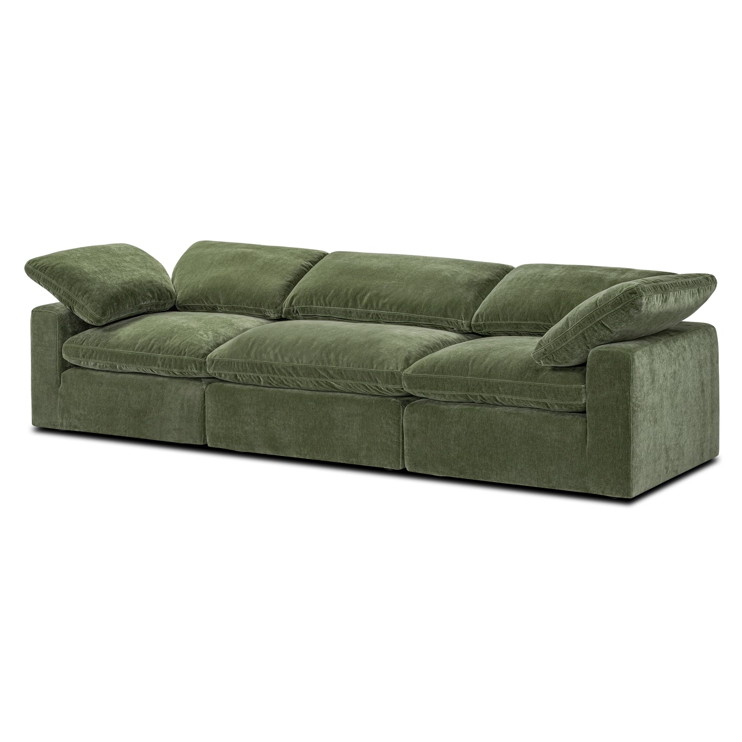 3-Seat Aspen Modular Sofa | Sagano Green