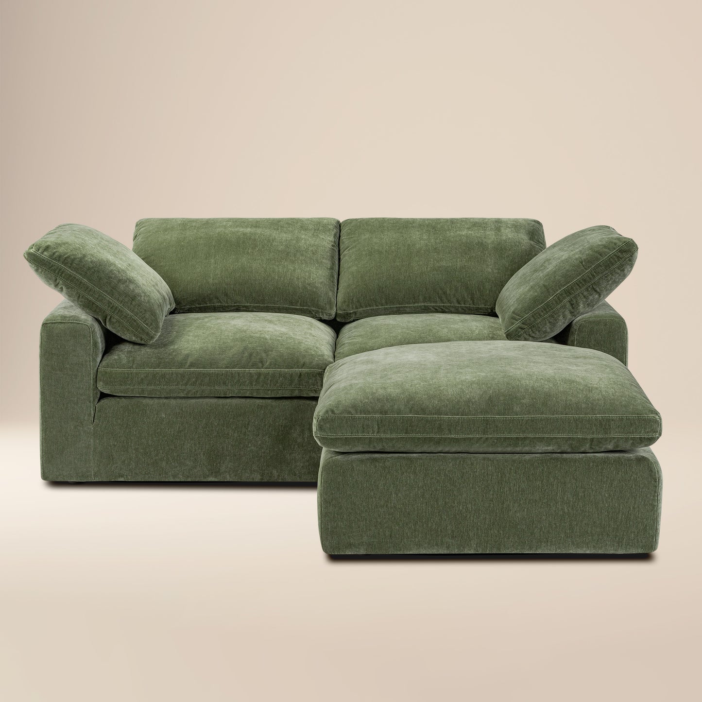 3-Seat Aspen Modular Sectional | Sagano Green