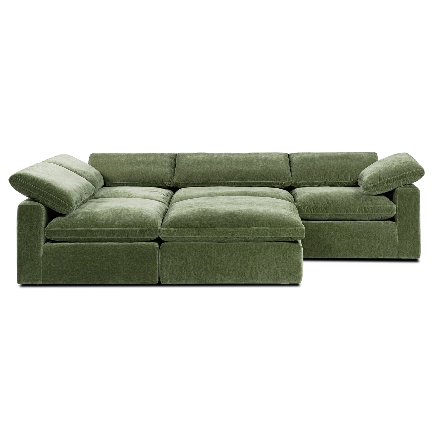 5-Seat Aspen Modular Sectional | Sagano Green