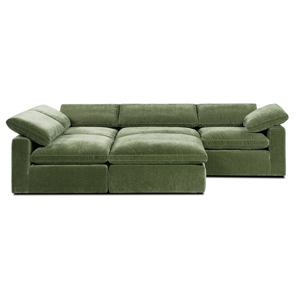 5-Seat Aspen Modular Sectional | Sagano Green