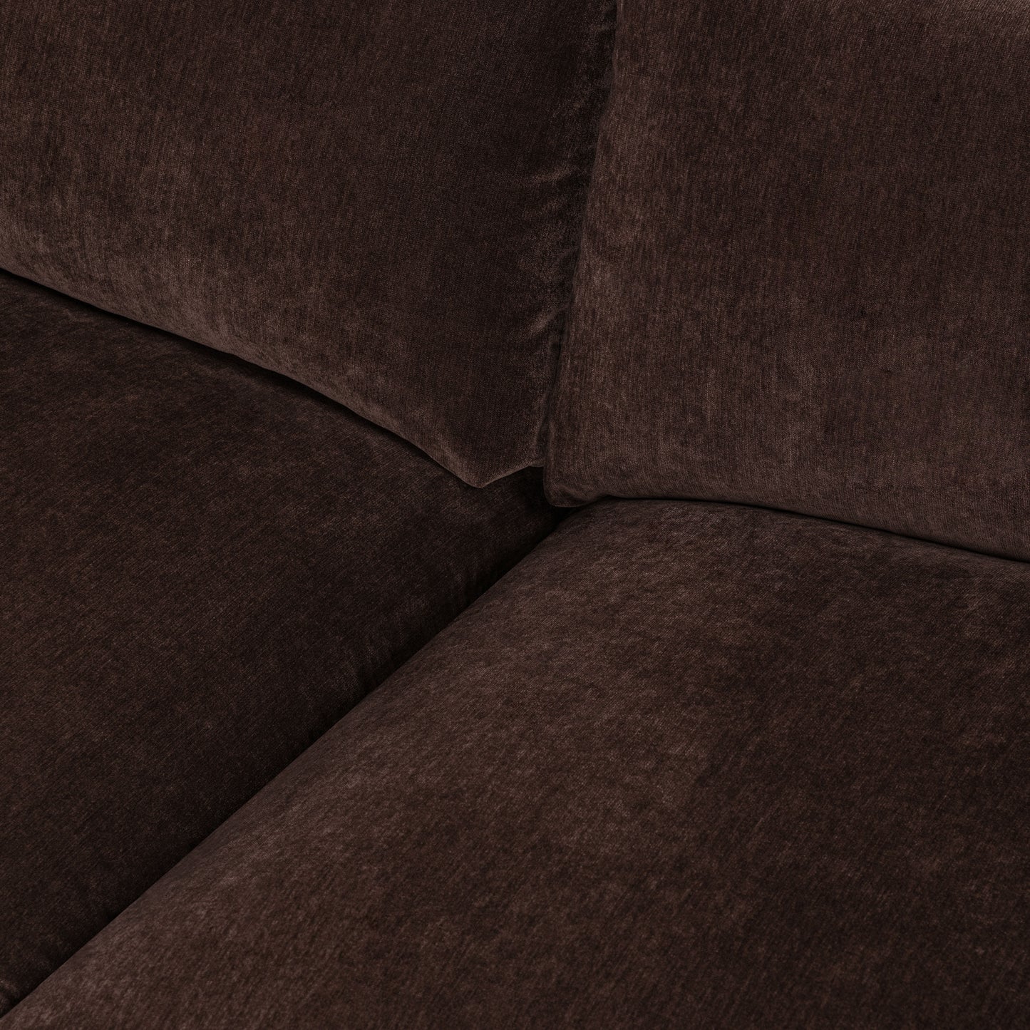 Davos 162" Modular 5-Piece L-Shaped Sectional with Reversible Ottoman | Sable Brown
