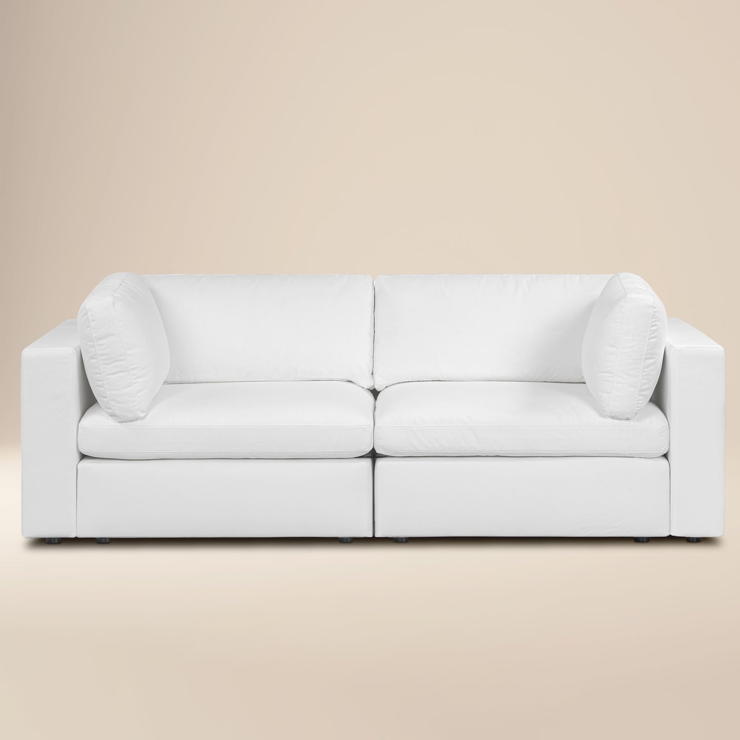2-Seat Vari Modular Sofa | Cotton White 