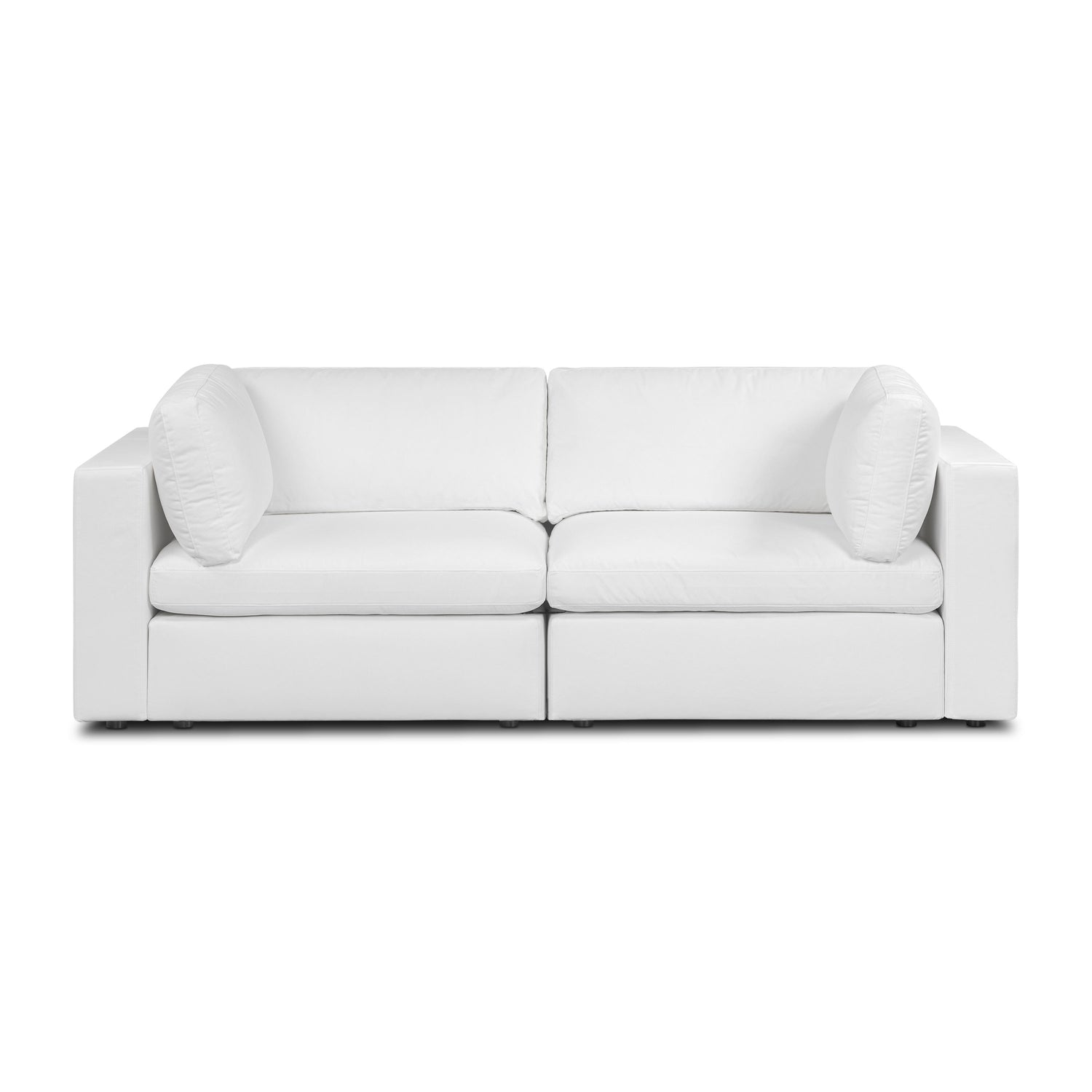 2-Seat Vari Modular Sofa | Cotton White 