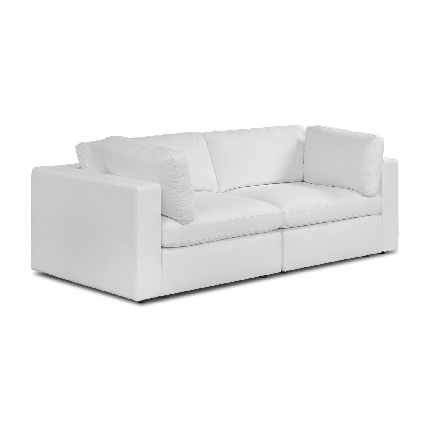 2-Seat Vari Modular Sofa | Cotton White