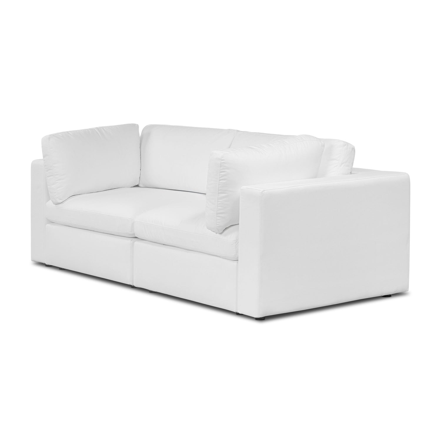 2-Seat Vari Modular Sofa | Cotton White 