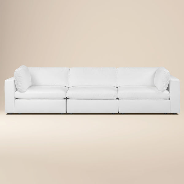 3-Seat Vari Modular Sofa | Cotton White
