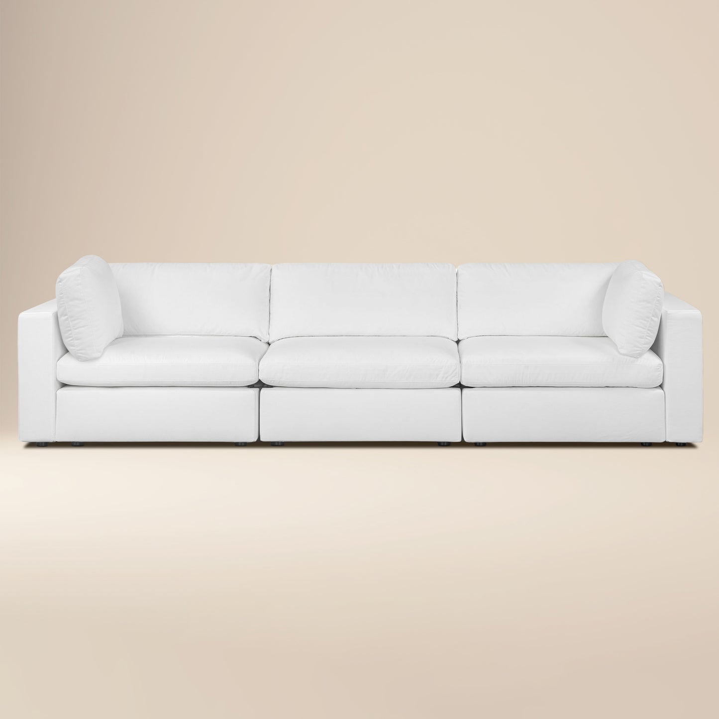 3-Seat Vari Modular Sofa | Cotton White