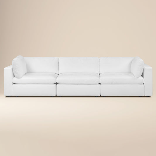 3-Seat Vari Modular Sofa | Cotton White