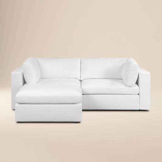 3-Seat Vari Modular Sectional | Cotton White