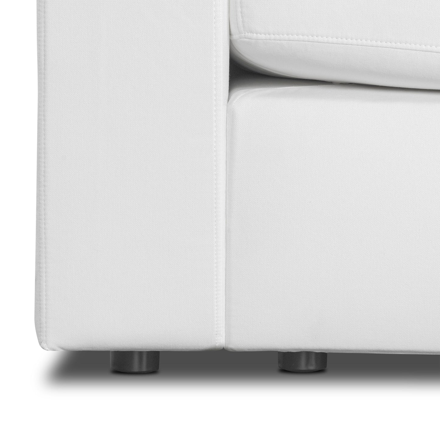 4-Seat Vari Modular Sectional | Cotton White