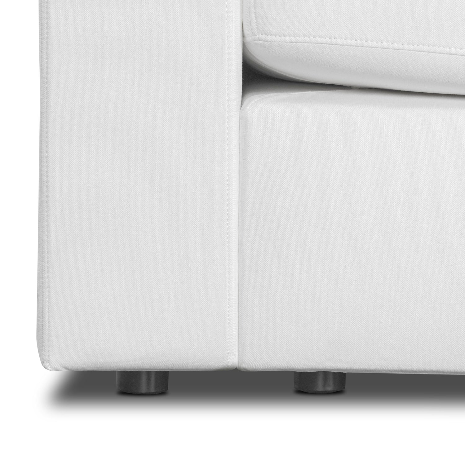 4-Seat Vari Modular Sectional | Cotton White 
