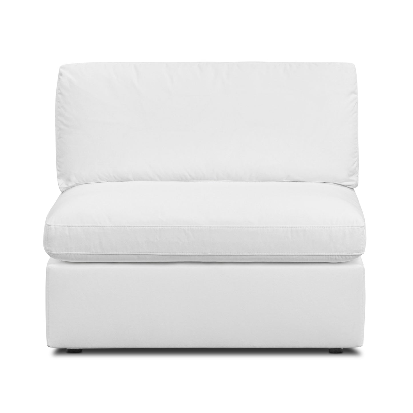 5-Seat Vari Modular Double Chaise Sectional | Cotton White