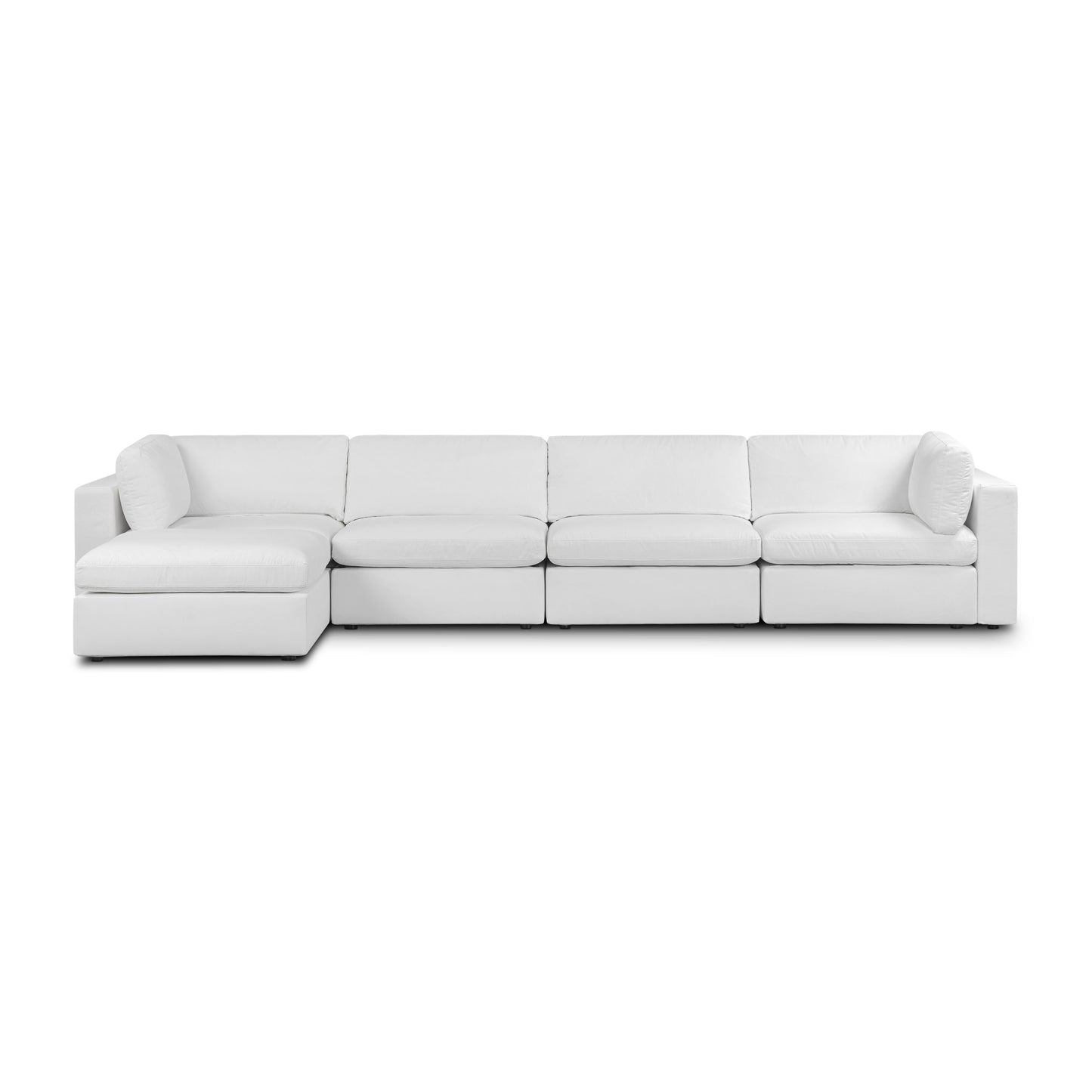 5-Seat Vari Modular Sectional | Cotton White