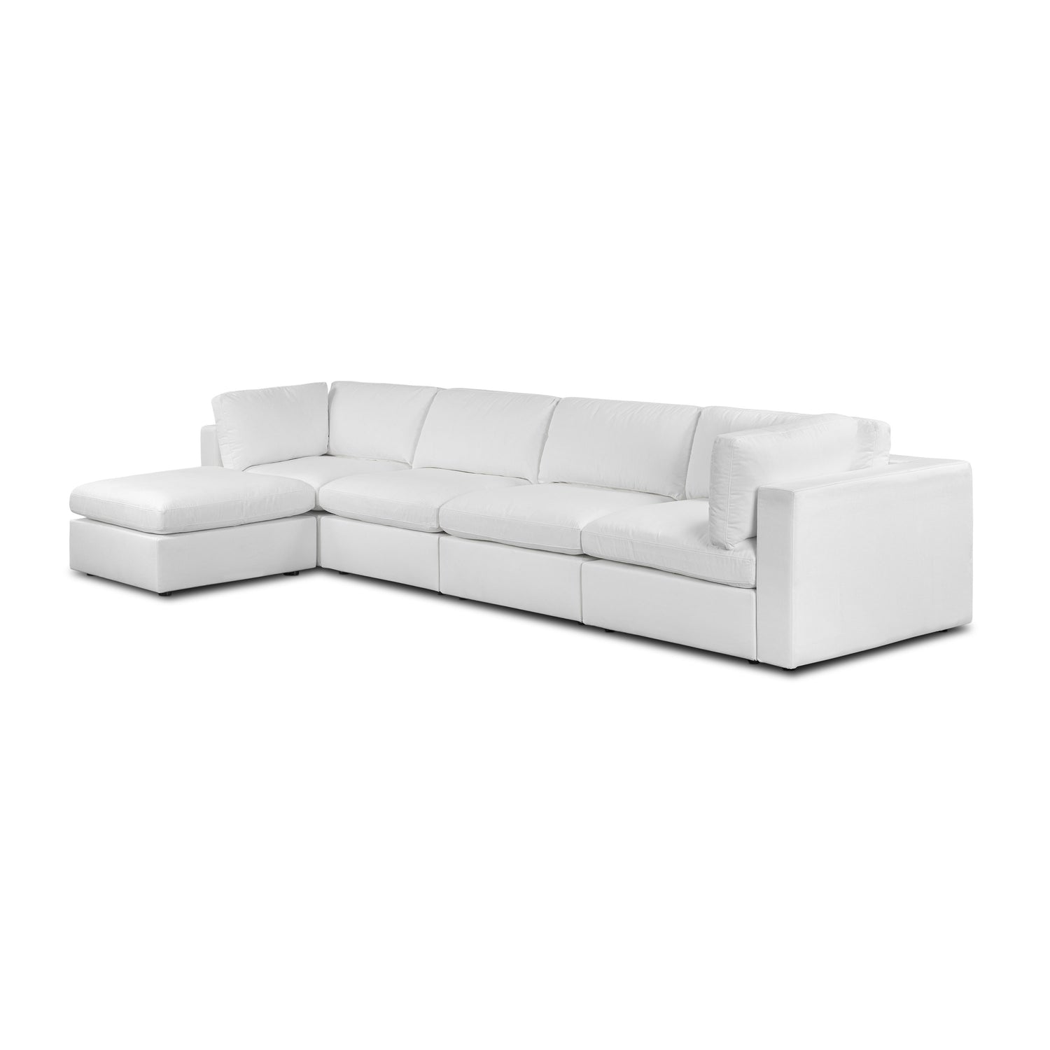 5-Seat Vari Modular Sectional | Cotton White 