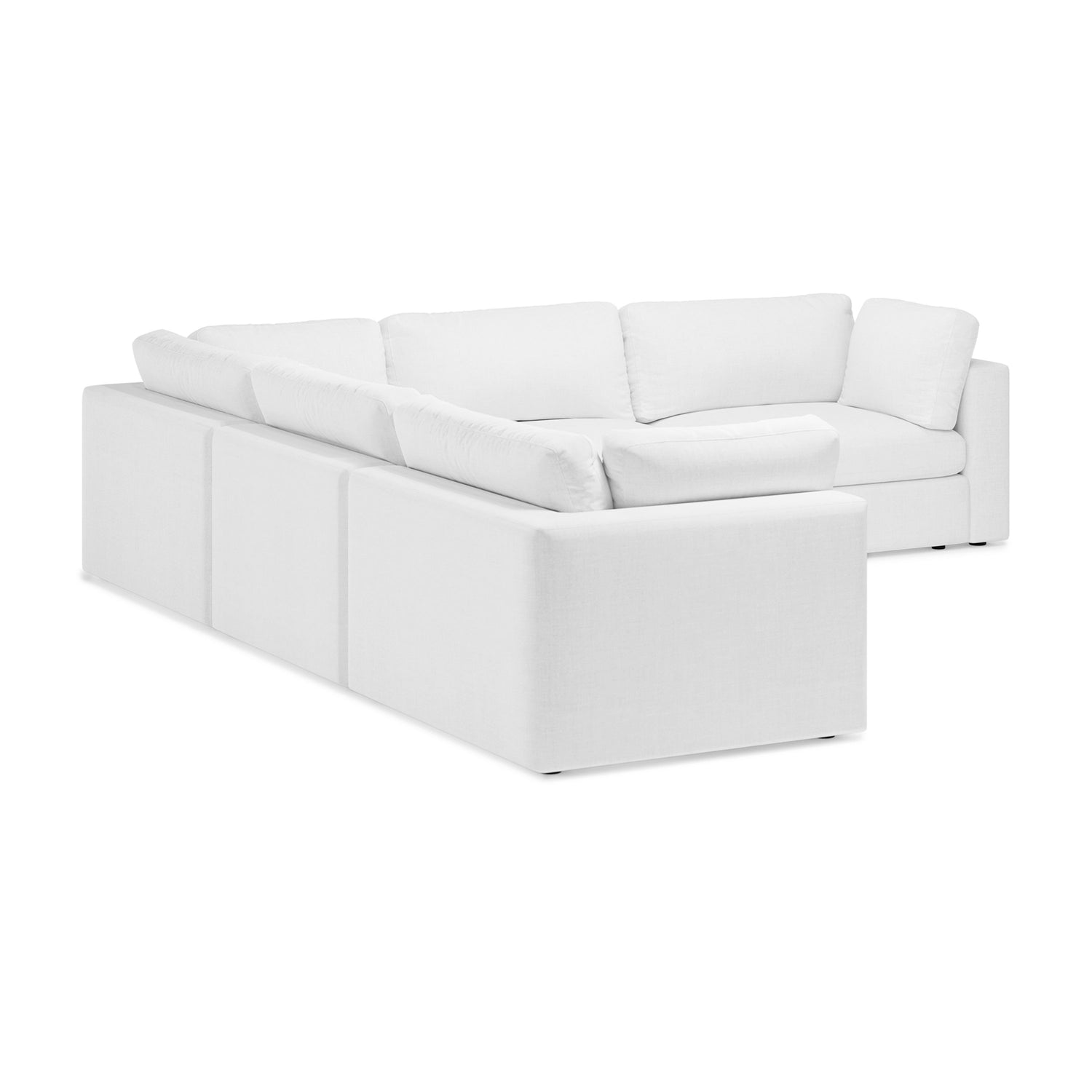5-Seat Vari Modular Corner Sectional | Cotton White 