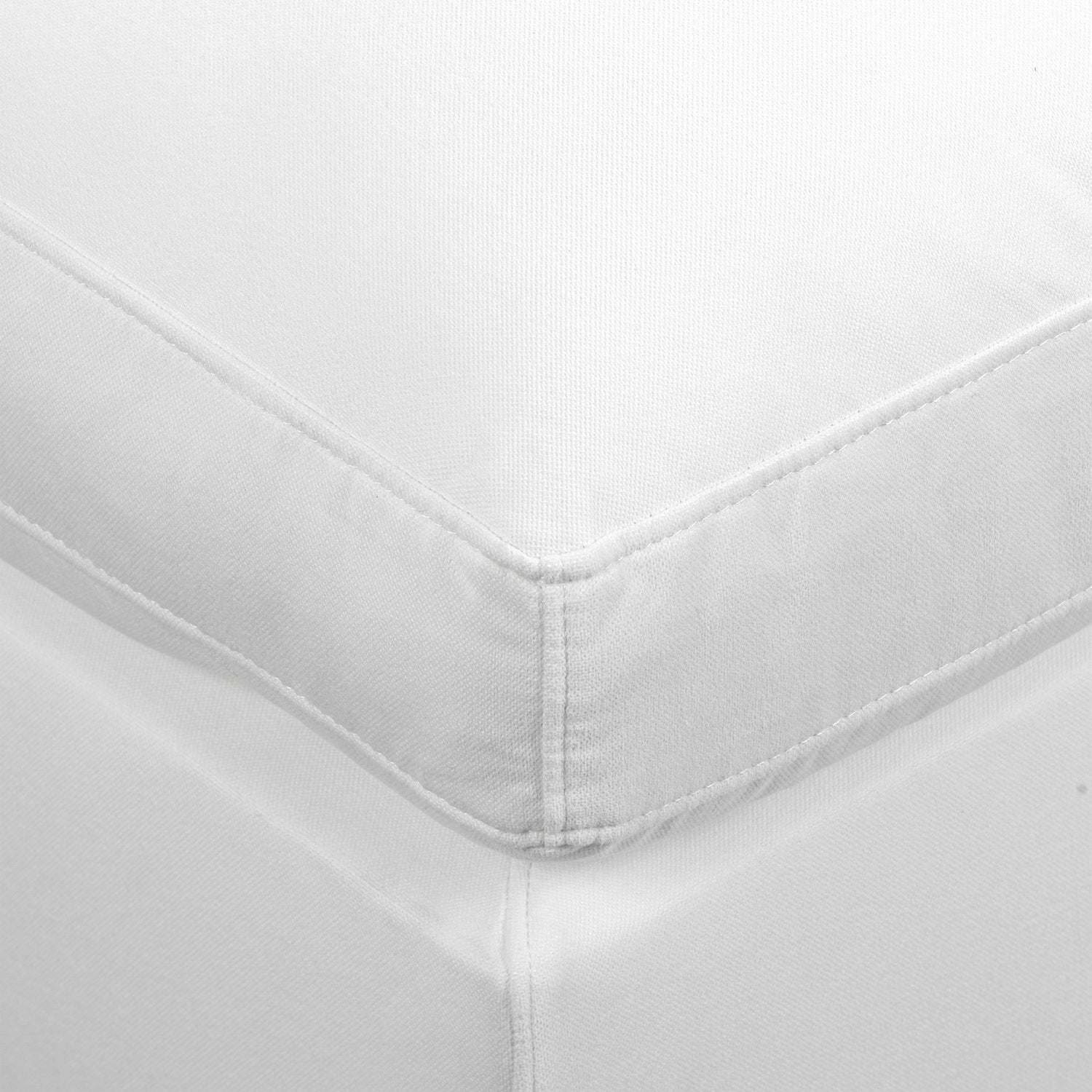 Vari Modular Armless Chair | Cotton White 