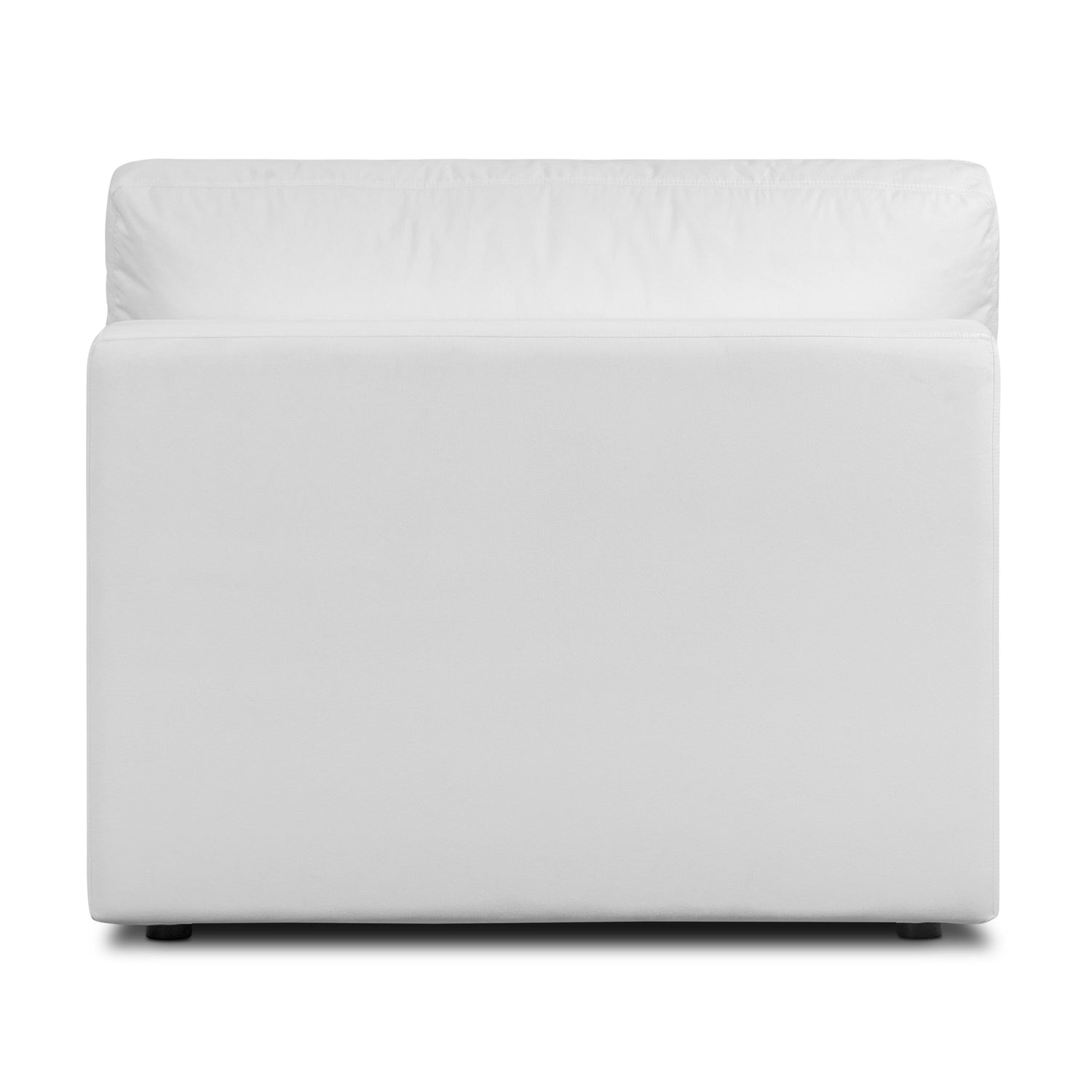 Vari Modular Armless Chair | Cotton White 