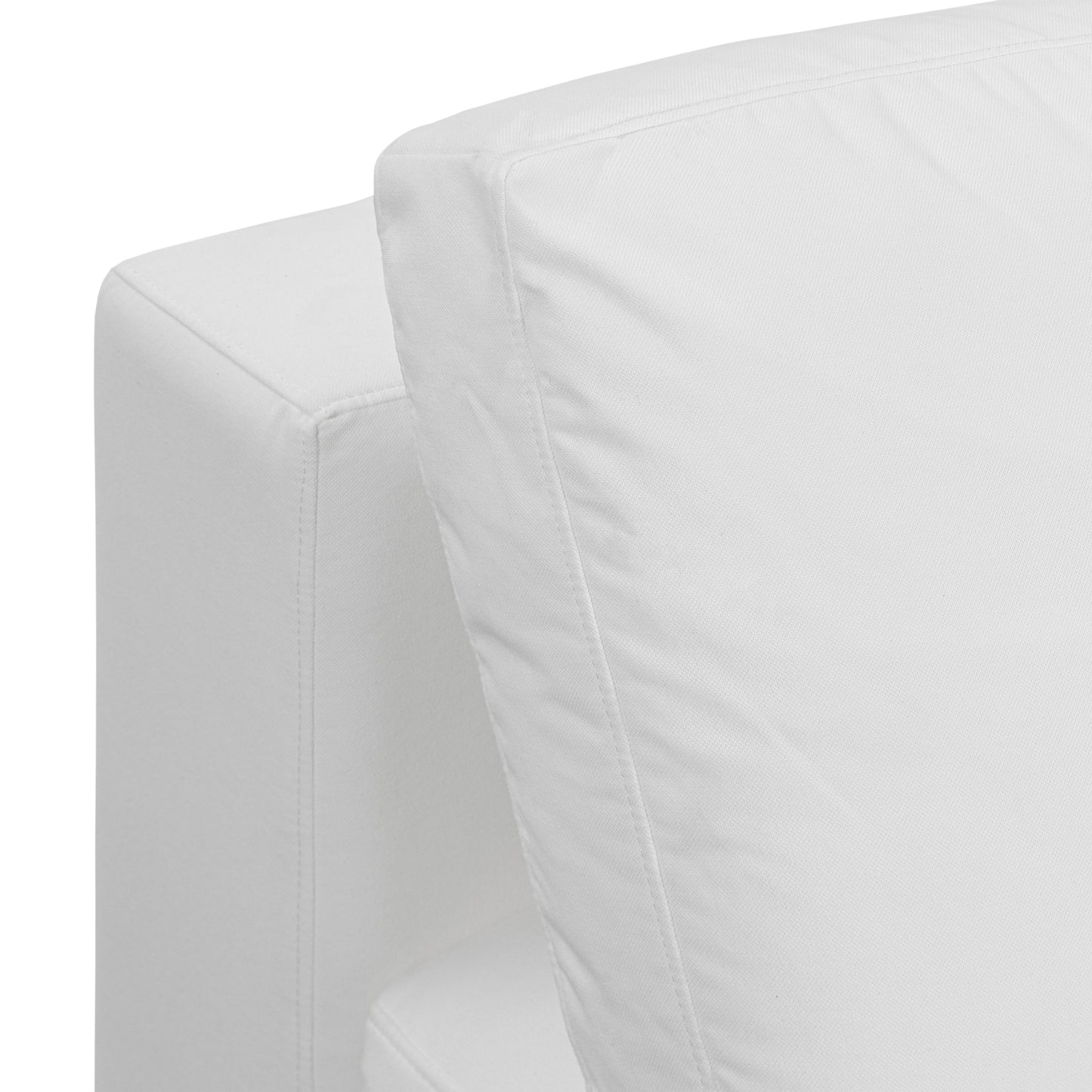 Vari Modular Armless Chair | Cotton White