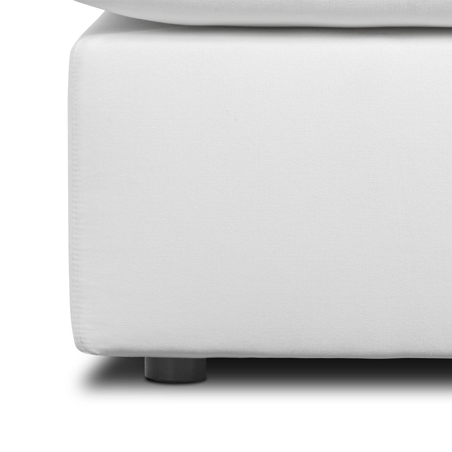 Vari Modular Ottoman | Cotton White 