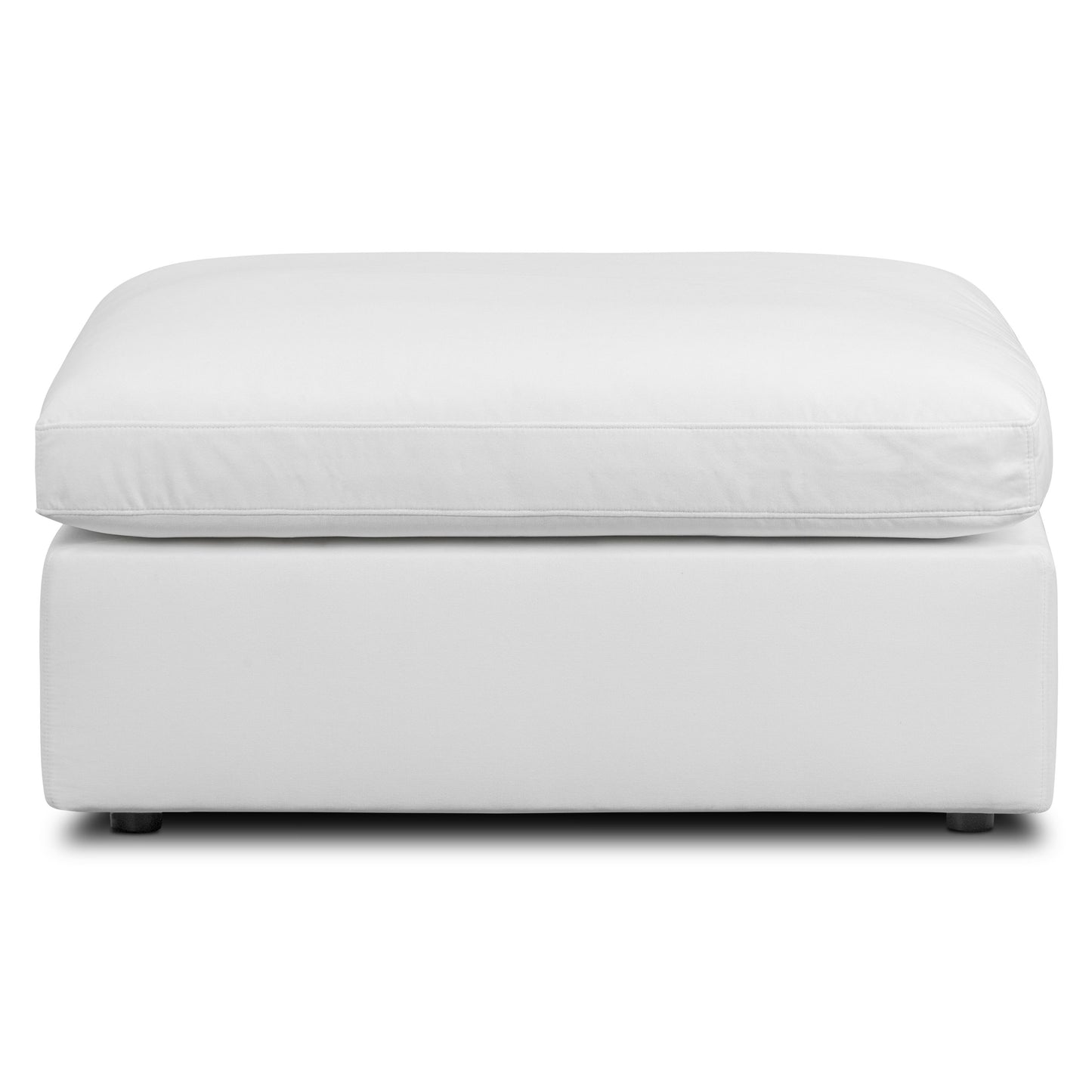 Vari Modular Ottoman | Cotton White