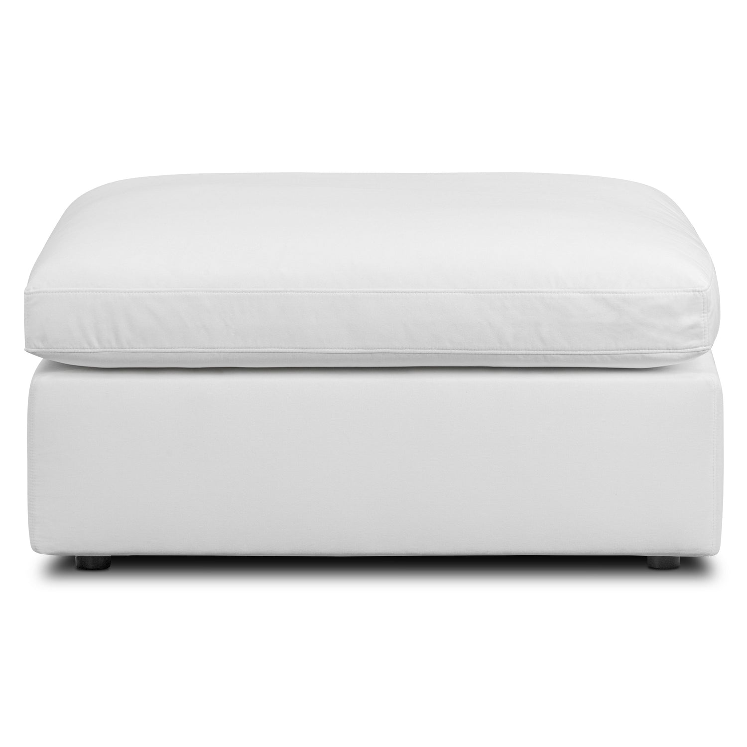 Vari Modular Ottoman | Cotton White 