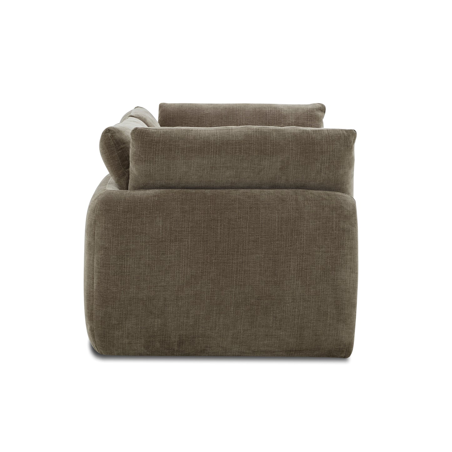 Tonga Modular 2-Piece Apartment Sofa | Clove Brown