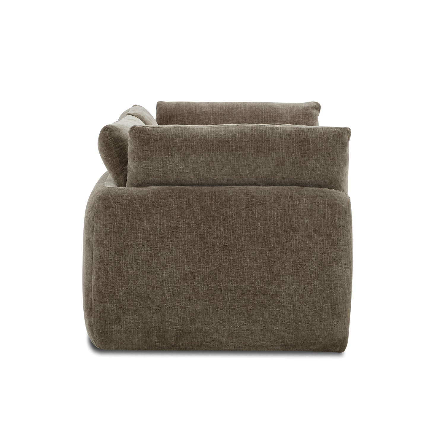 Tonga Modular 2-Piece Apartment Sofa | Clove Brown 