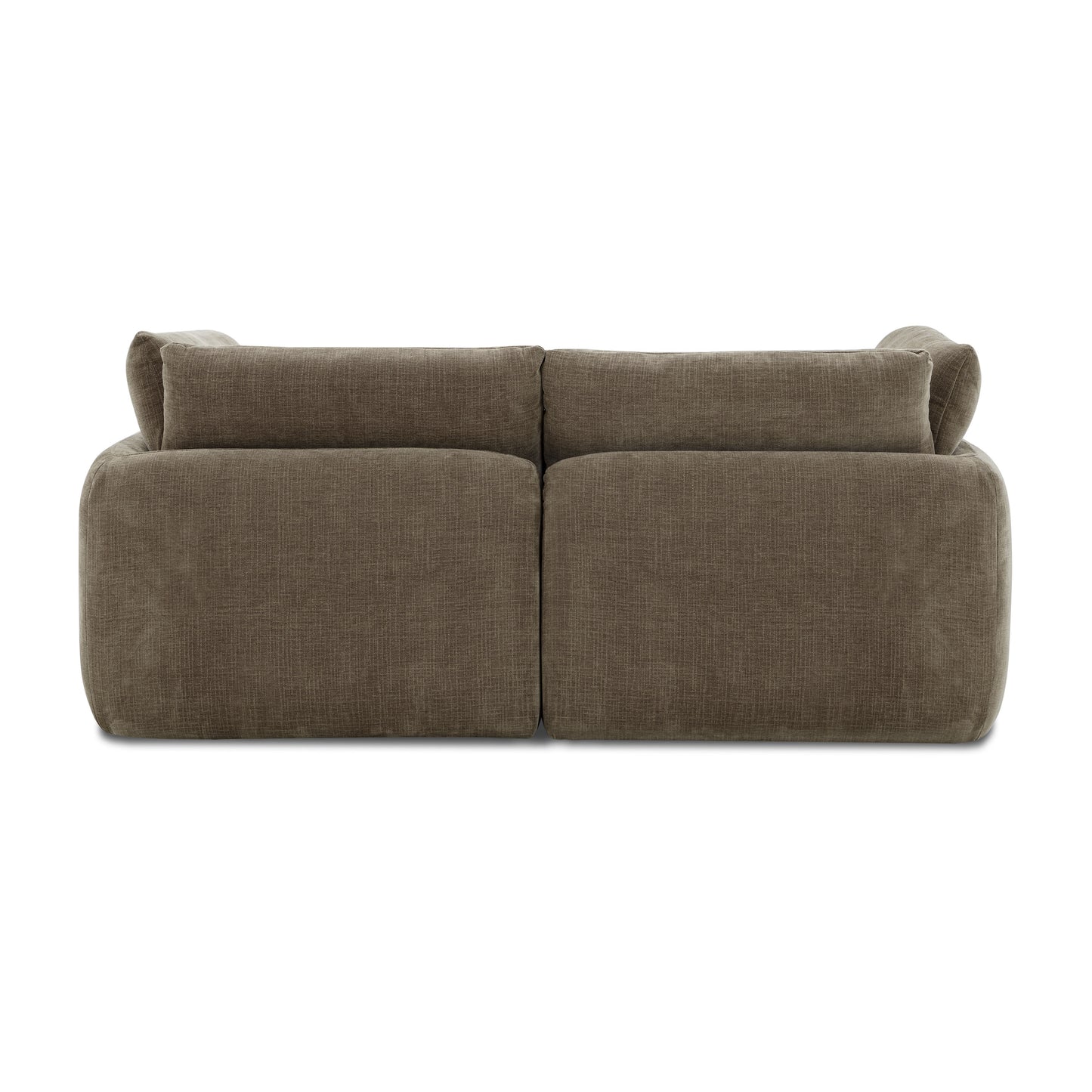Tonga Modular 2-Piece Apartment Sofa | Clove Brown