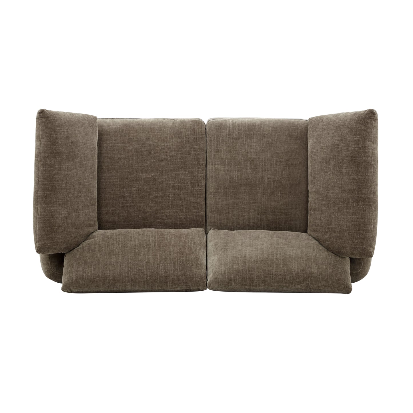 Tonga Modular 2-Piece Apartment Sofa | Clove Brown