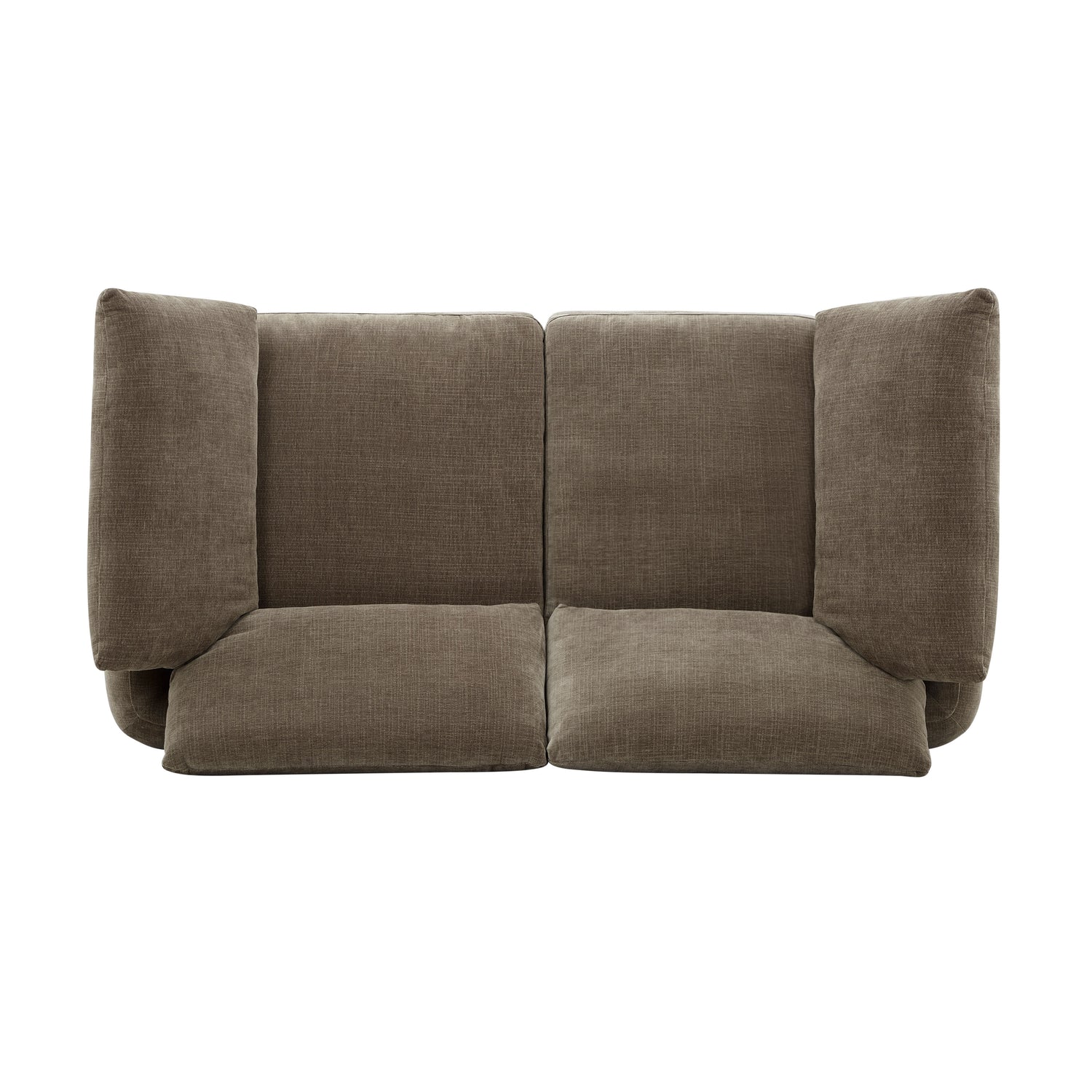 Tonga Modular 2-Piece Apartment Sofa | Clove Brown 