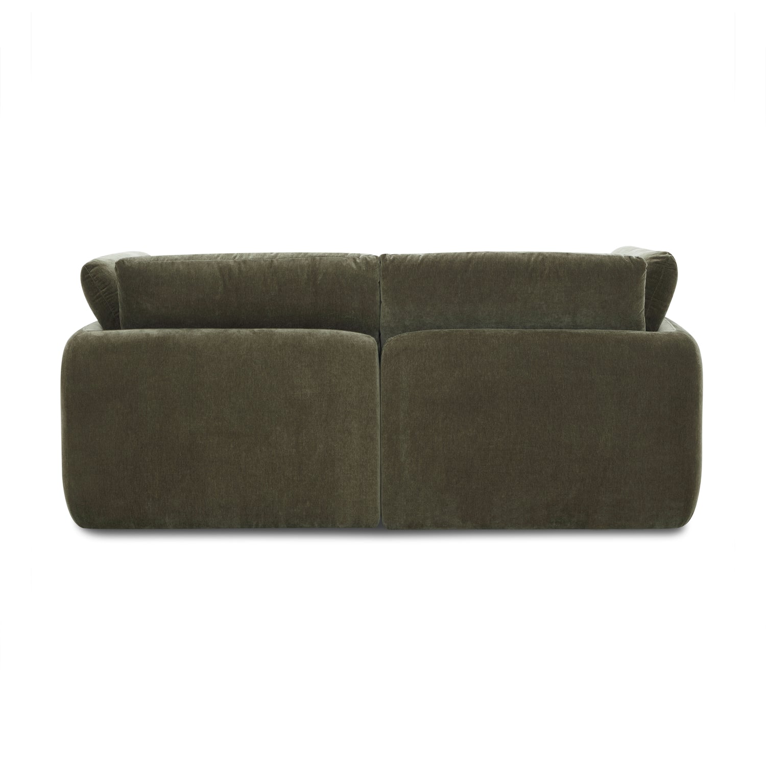 Tonga Modular 2-Piece Apartment Sofa | Lume Green 