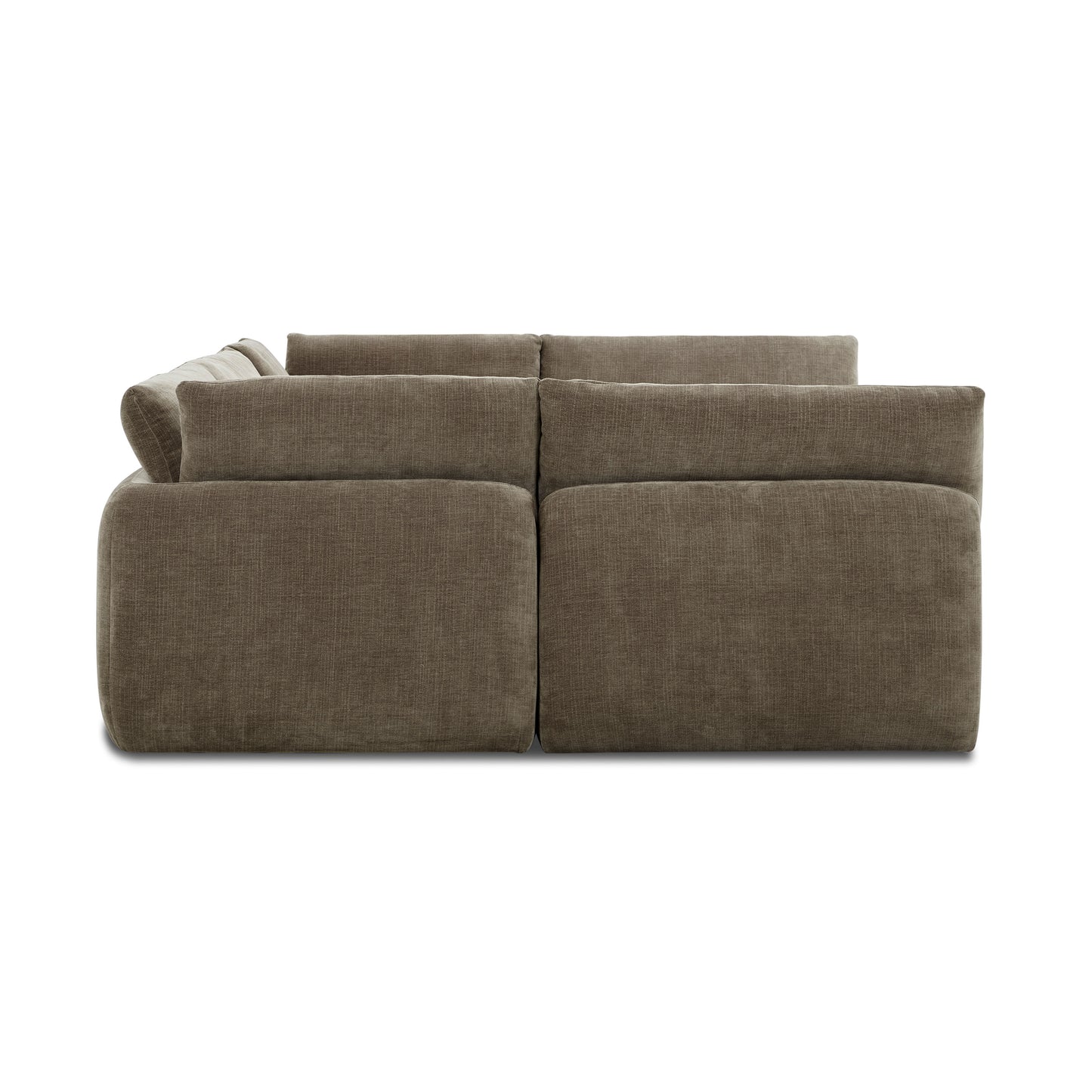 Tonga Modular 6-Piece Pit Lounge Sectional | Clove Brown