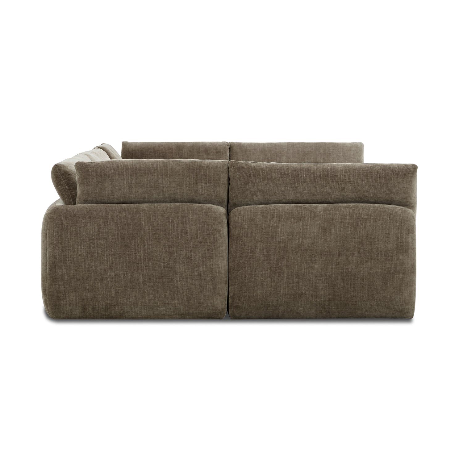 Tonga Modular 6-Piece Pit Lounge Sectional | Clove Brown 