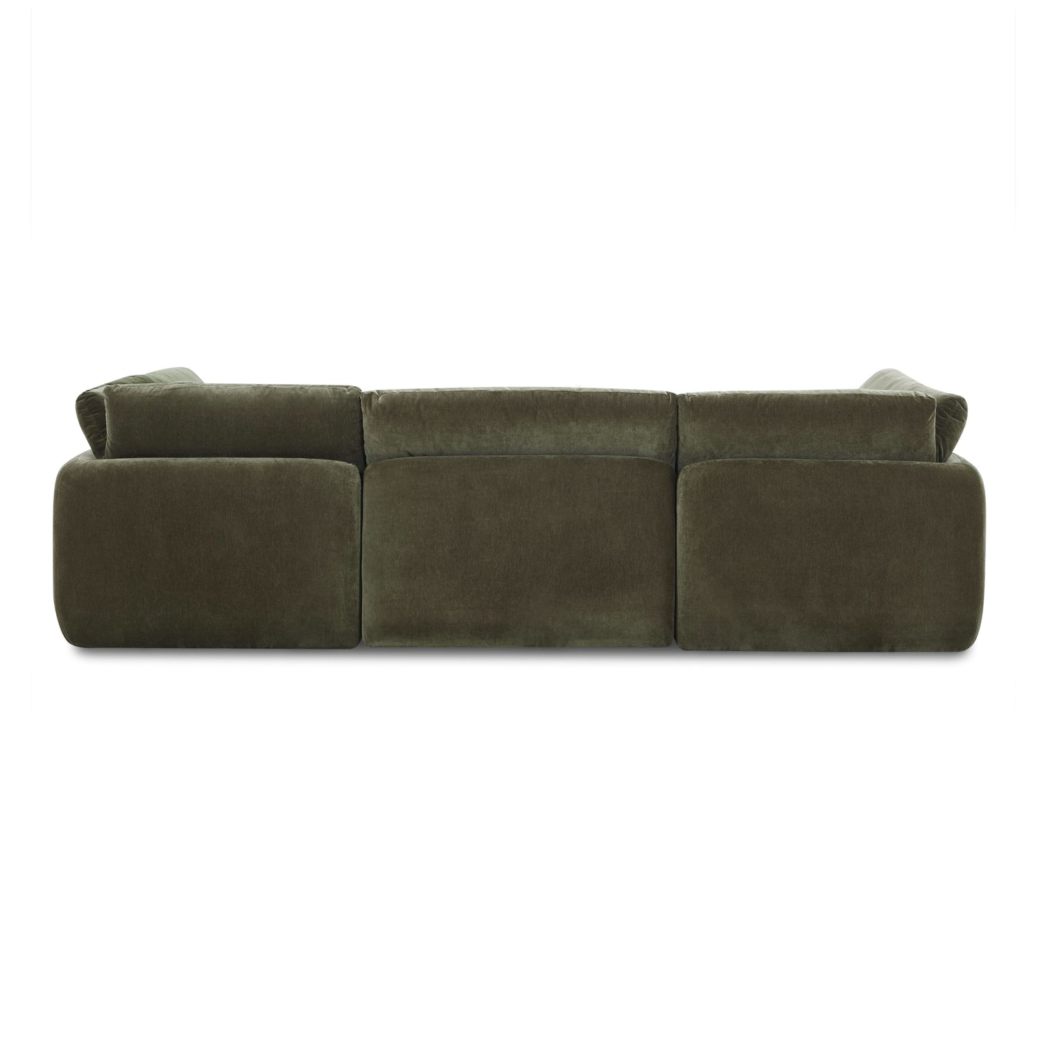 Tonga Modular 6-Piece Pit Lounge Sectional | Lume Green 
