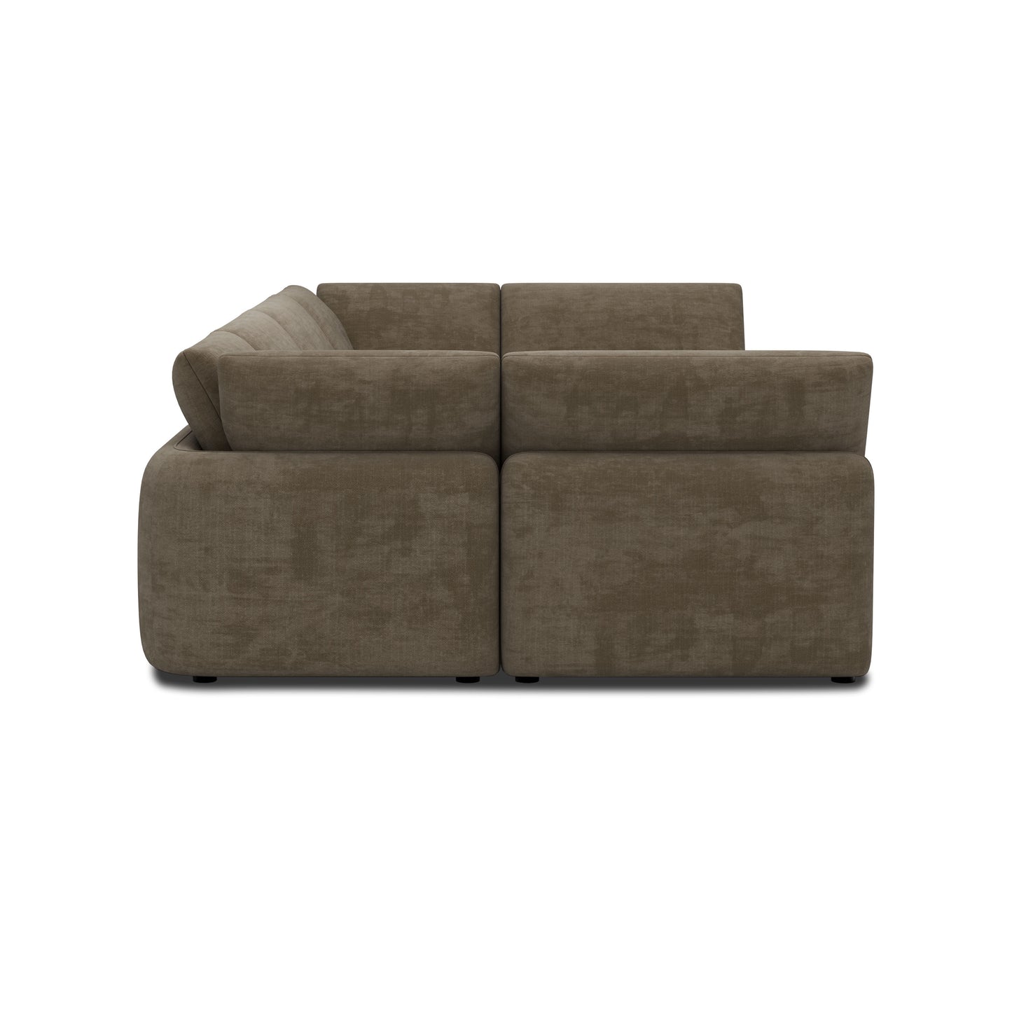 Tonga Modular 8-Piece Pit Lounge Sectional | Clove Brown