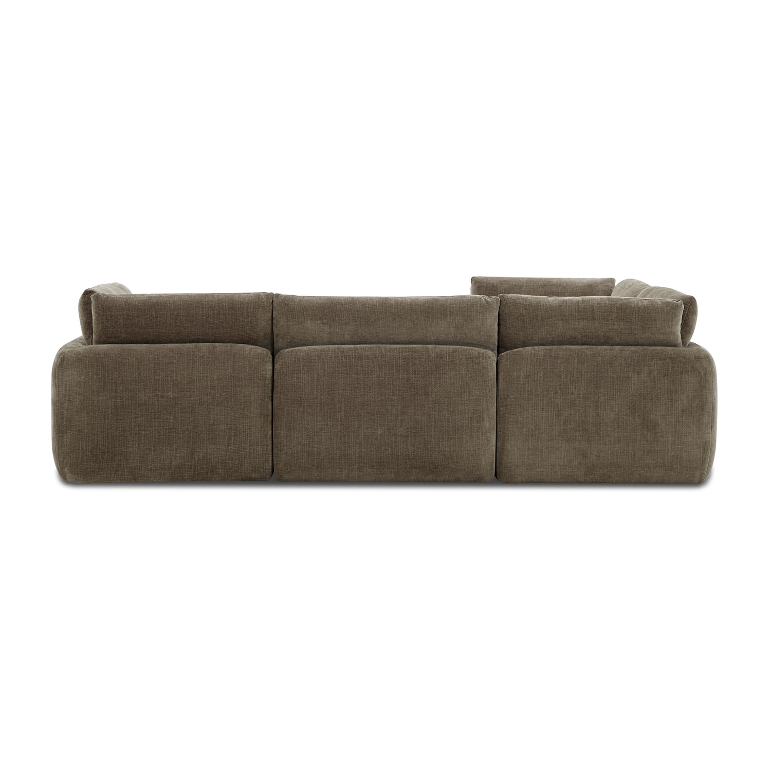 Tonga Modular 4-Piece L-Shaped Sectional | Clove Brown 