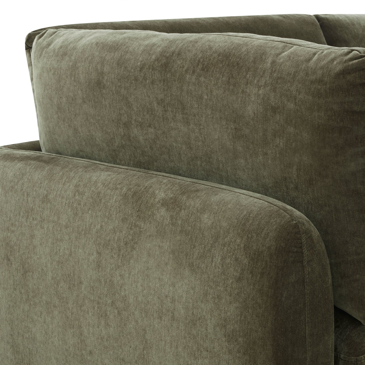 Tonga Modular 6-Piece L-Shaped Sectional | Lume Green
